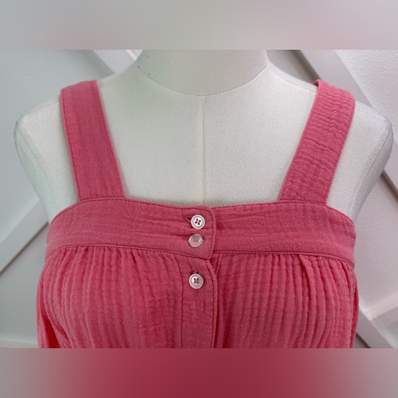 Lake Hamptons Nightgown Gauze Cotton Blend Pink Size XS - Picture 3 of 10